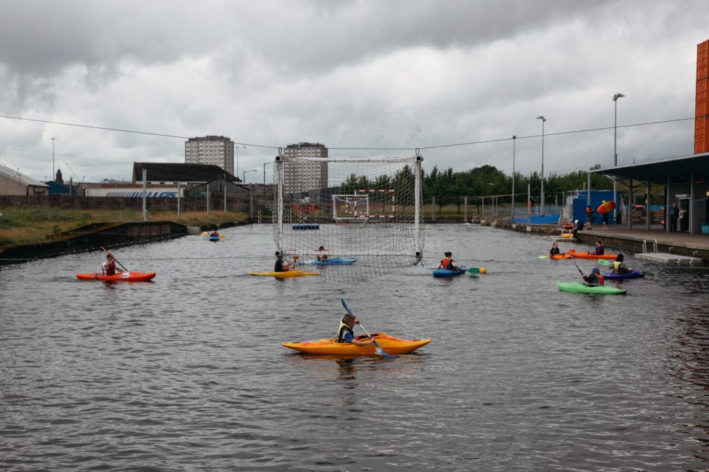 Pinkston kayaking